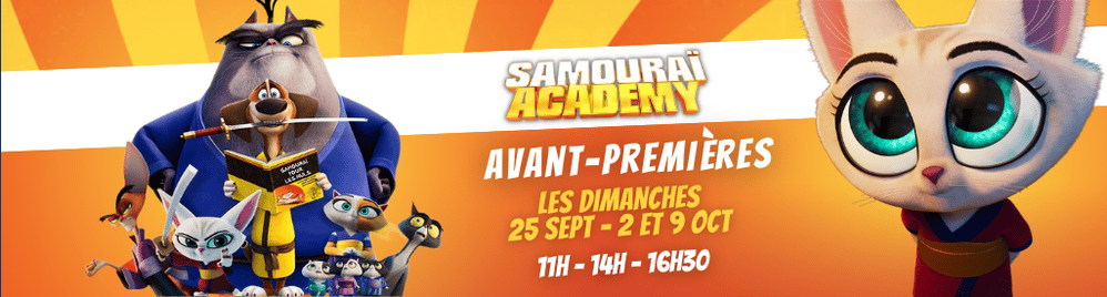 Samouraï Academy : Avant-premières aux Antilles